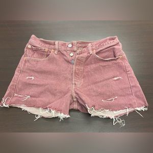 Levi’s cut off 501 shorts